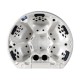 Spa Υδρομασάζ οβάλ BALI 5 θέσεων 215x185x92εκ