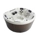 Spa Υδρομασάζ οβάλ BALI 5 θέσεων 215x185x92εκ
