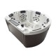 Spa Υδρομασάζ οβάλ BALI 5 θέσεων 215x185x92εκ