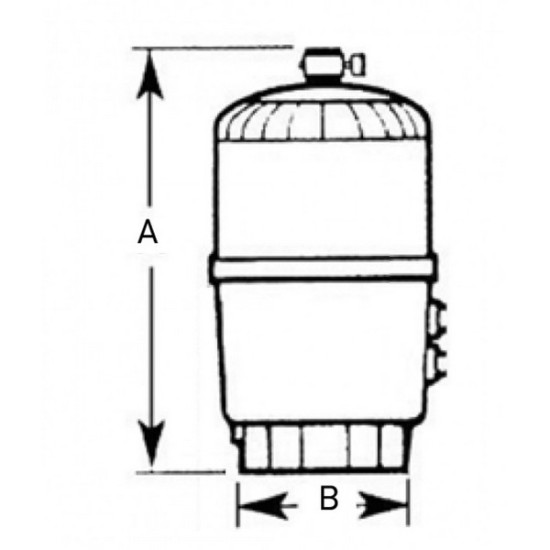 Φίλτρο πισίνας Cartridge Hayward  Swim Clear 14-35m3/h