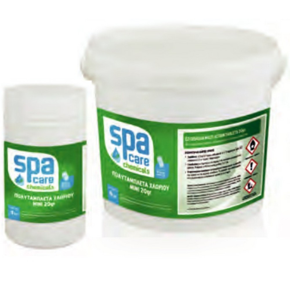 Χλώριο για spa πολυταμπλέτα mini 20gr 1kg