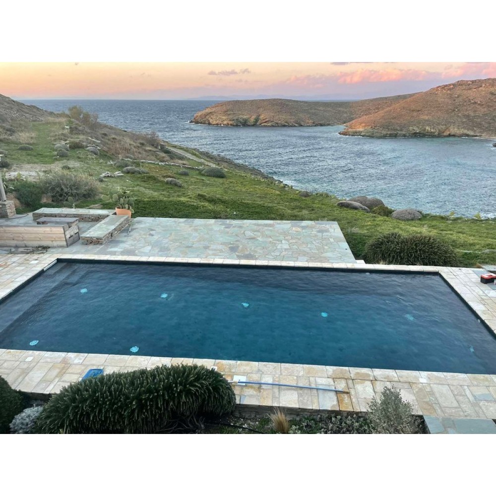 Τοποθέτηση Liner και νέα skimmer σε πισίνα μπετού με διαρροή